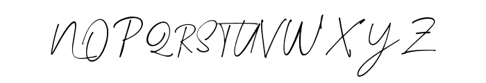 Wonderful Melanesia-Signature Font UPPERCASE