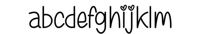 Wonderful Merline Font LOWERCASE