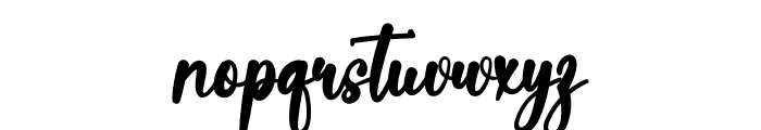 Wonderful Vacation Font LOWERCASE