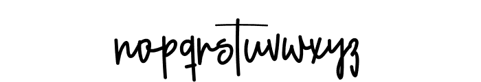Wonderful Variable Font LOWERCASE