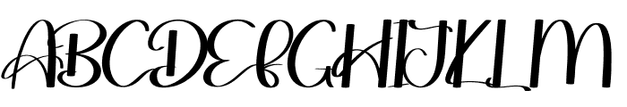 WonderfulHandwriting Font UPPERCASE