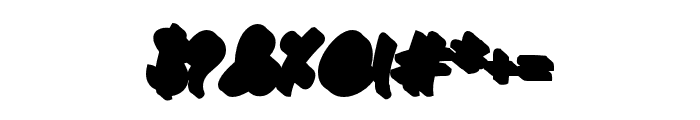 Wonderkids-Extrude Font OTHER CHARS