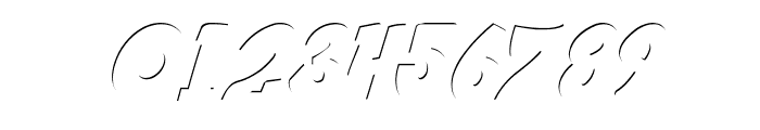 Wonders Graf - Inner Italic Italic Font OTHER CHARS
