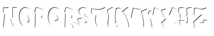 Wonders Graf - Inner Font UPPERCASE