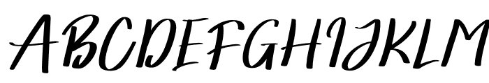 Wong Sepele Italic Regular Font UPPERCASE