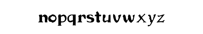 Wonukav Font LOWERCASE