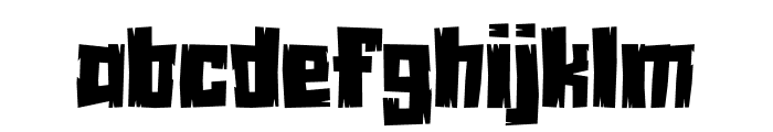 Woocaza Font LOWERCASE