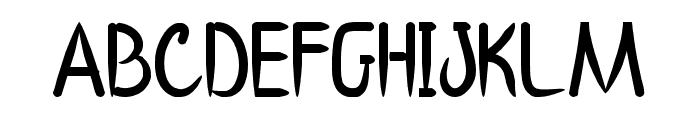 WoodenHouse-Regular Font UPPERCASE