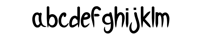 WoodenHouse-Regular Font LOWERCASE