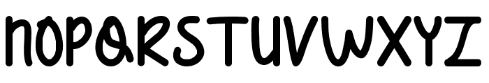 WoodenTable-Regular Font UPPERCASE