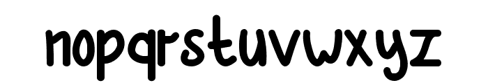WoodenTable-Regular Font LOWERCASE