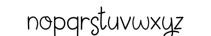 Woodyland Font LOWERCASE