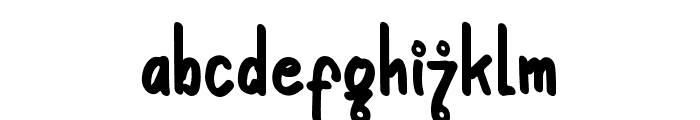 Woogie-Regular Font LOWERCASE
