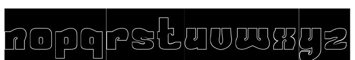 Word Discovery-Hollow-Inverse Font LOWERCASE