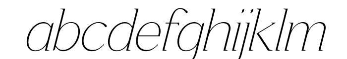 Wordefta Italic Font LOWERCASE