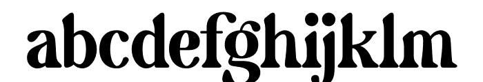 Wordle Font LOWERCASE