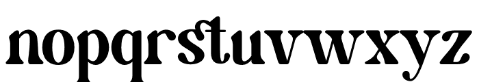Wordle Font LOWERCASE