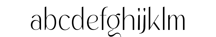 WordmarkRegular Font LOWERCASE