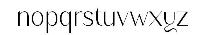 WordmarkRegular Font LOWERCASE