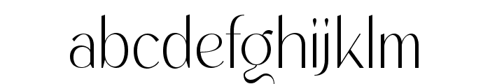 Wordmark Font LOWERCASE