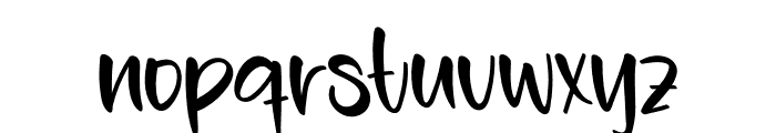 Wordy Font LOWERCASE