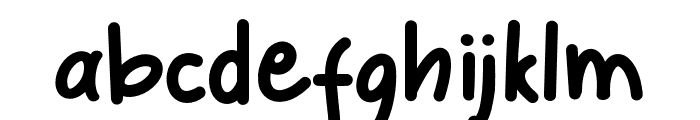 Workbench-Bold Font LOWERCASE