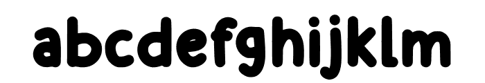 WorkingHours Font LOWERCASE