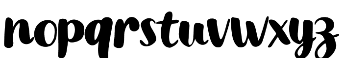 World Animal Day Font LOWERCASE