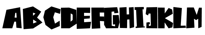 WorldPeace Font UPPERCASE