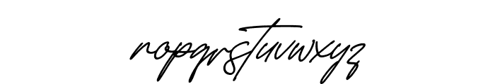 Worthington Italic Font LOWERCASE