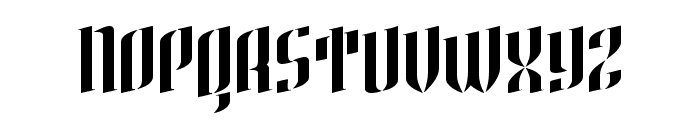 Wostel Regular Font UPPERCASE