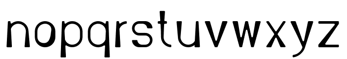 Wound Font LOWERCASE