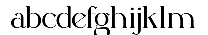 Wovemaking of Typeface Font LOWERCASE