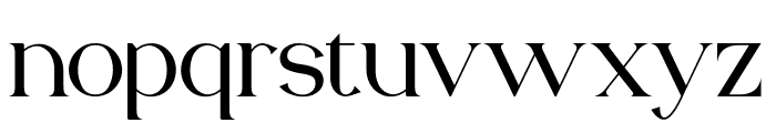 Wovemaking of Typeface Font LOWERCASE