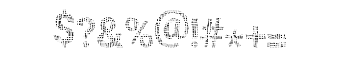 Woven Bamboo Regular Font OTHER CHARS