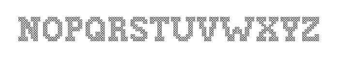 Woven Font LOWERCASE