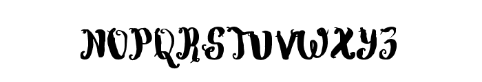 Wowangle Swash Lowercase Font UPPERCASE