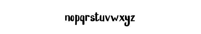 WowangleSans Font LOWERCASE
