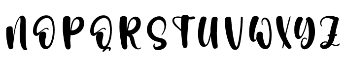 Wrecking Font UPPERCASE