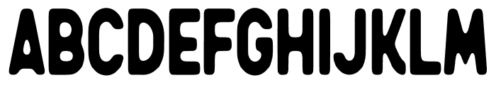 Wrecks Regular Condensed Font LOWERCASE