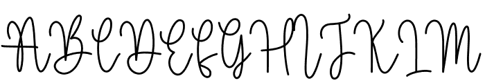 Write Signature Font UPPERCASE