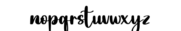Writer Stylish Font LOWERCASE
