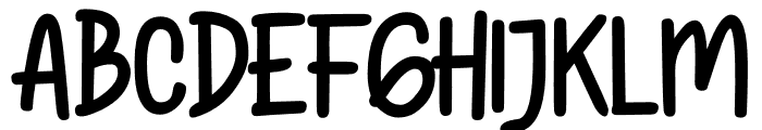 Writtelone Regular Font UPPERCASE