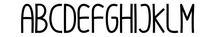 Writtenizen Font LOWERCASE