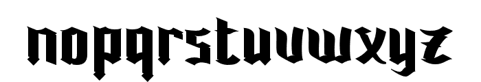 Wukang-Regular Font LOWERCASE