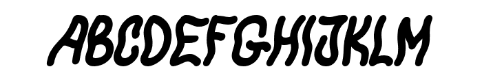 Wumboo Italic Font UPPERCASE