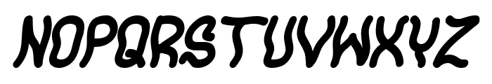 Wumboo Italic Font UPPERCASE