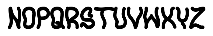 Wumboo Regular Font UPPERCASE