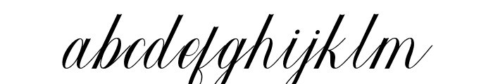 Wunderlust-Italic Font LOWERCASE