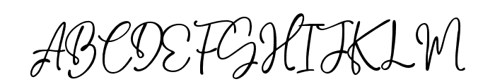 Wyaletta-Regular Font UPPERCASE